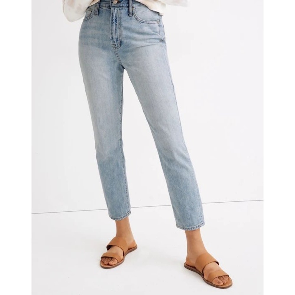 Madewell The Curvy Perfect Vintage Jean Light Wash High Rise Tapered 26